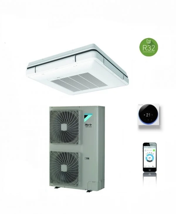 R32 Daikin Sky Air Bluevolution Caseta suspendata cu refulare in 4 directii FUA ARZAG MV1MY1 1