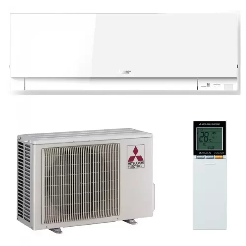 Aer conditionat Mitsubishi Electric inverter Kirigamine Zen MSZ-EF25VGKW+MUZ-EF25VG 9000 BTU Alb